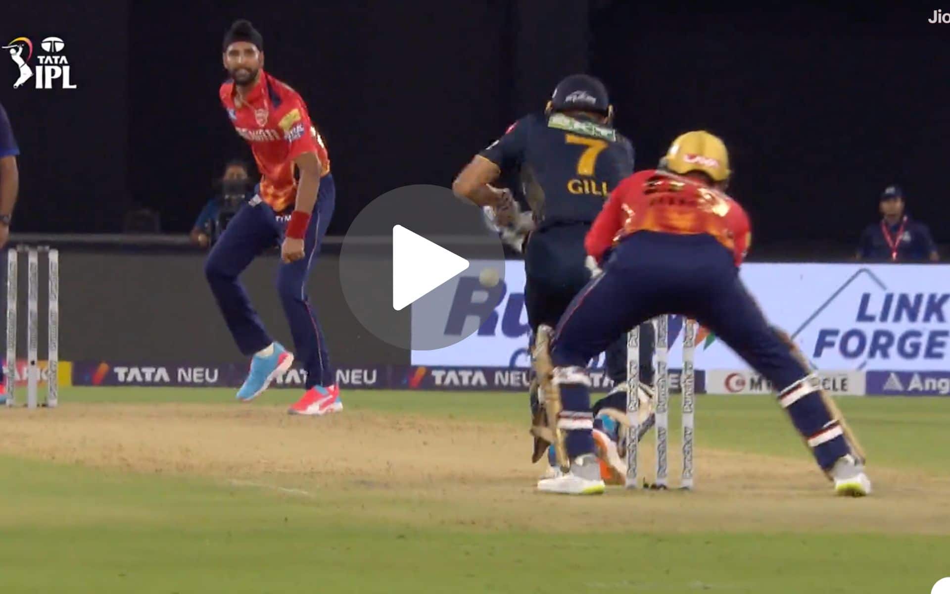 [Watch] Captain Shubman Gill Thrashes PBKS; Registers His First Half Century In IPL 2024